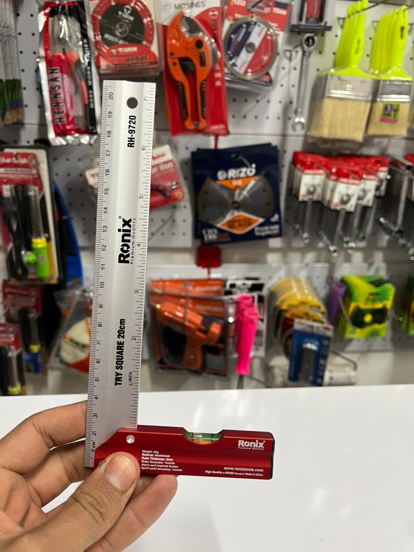 گونیا 20سانتی تراز دار رونیکس