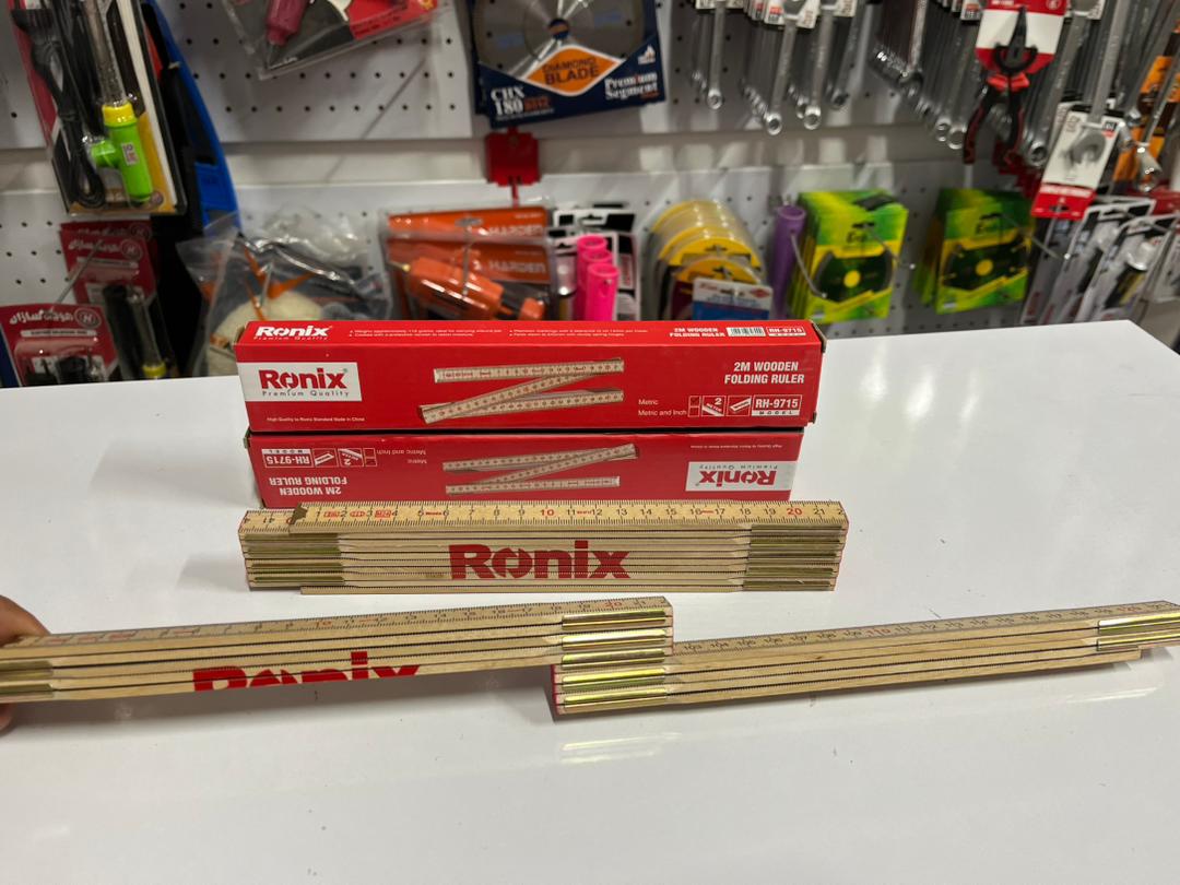 خط کش چوبی تاشو رونیکس