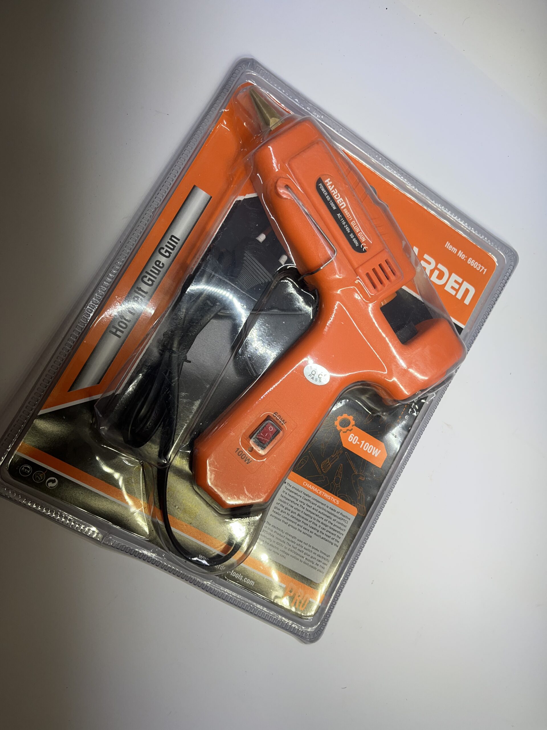 تفنگ چسب حرارتی بزرگ هاردن